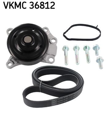 Poly V-riemen kit incl.waterpomp – SKF – VKMC 36812 online kopen
